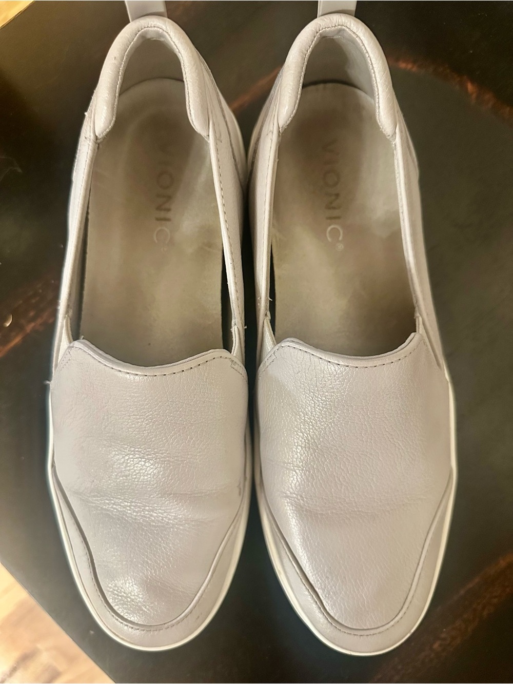 Vionic Women's Leather Slip-On Loafers